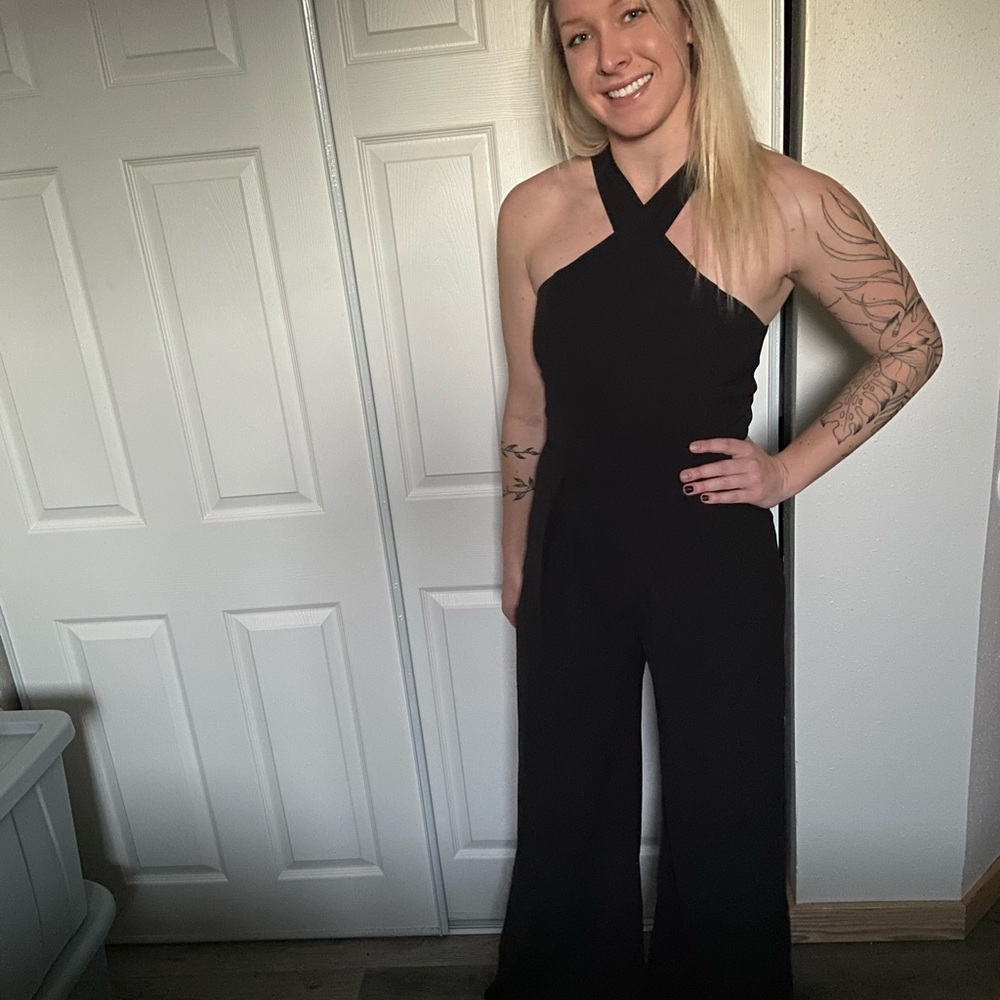 Black jumpsuit